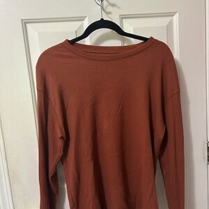 Rust Orange Women's Sweater